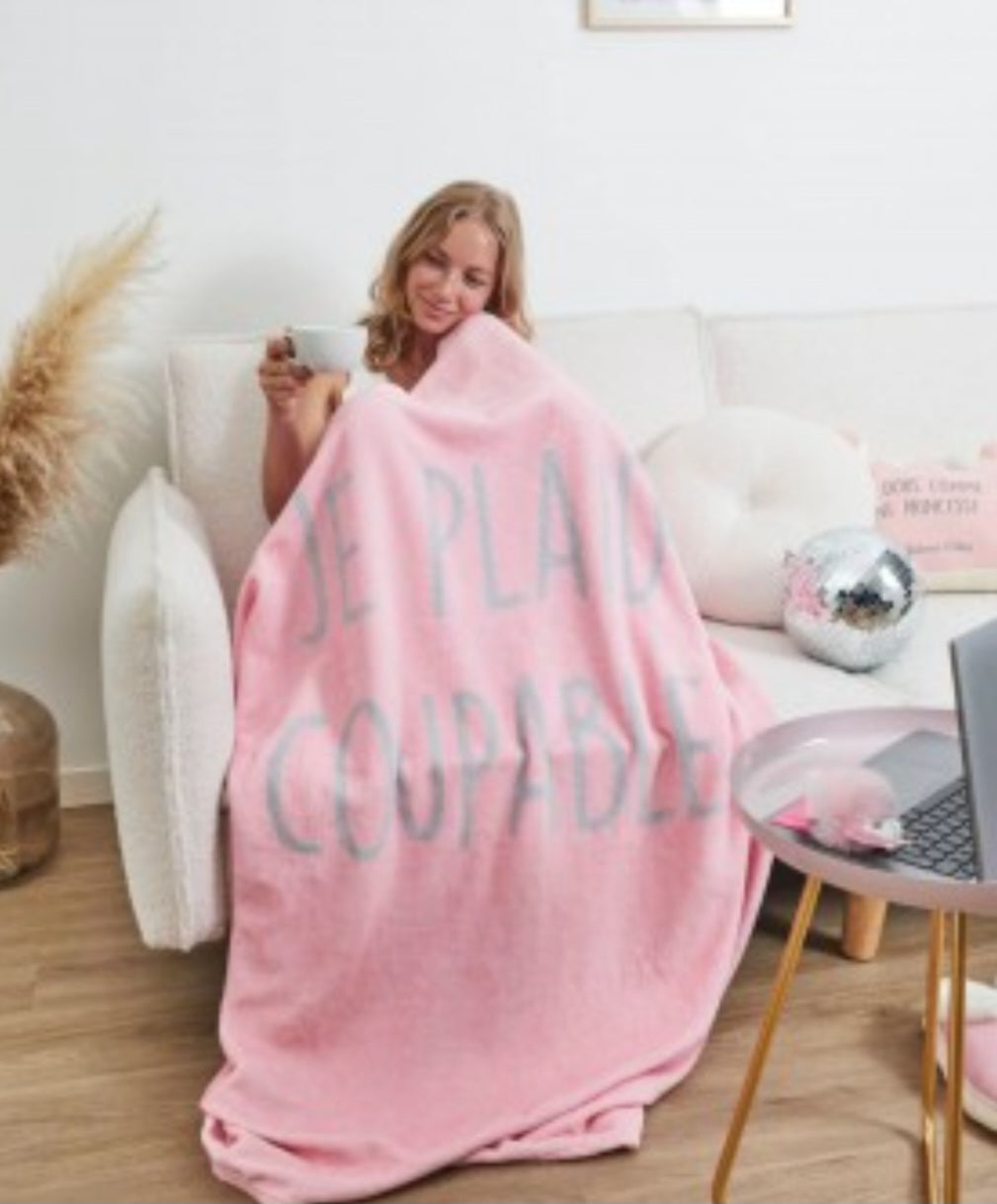 Plaid « Je plaid coupable »