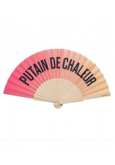 Éventail « Putain de bouffée de chaleur » "Putain de chaleur"