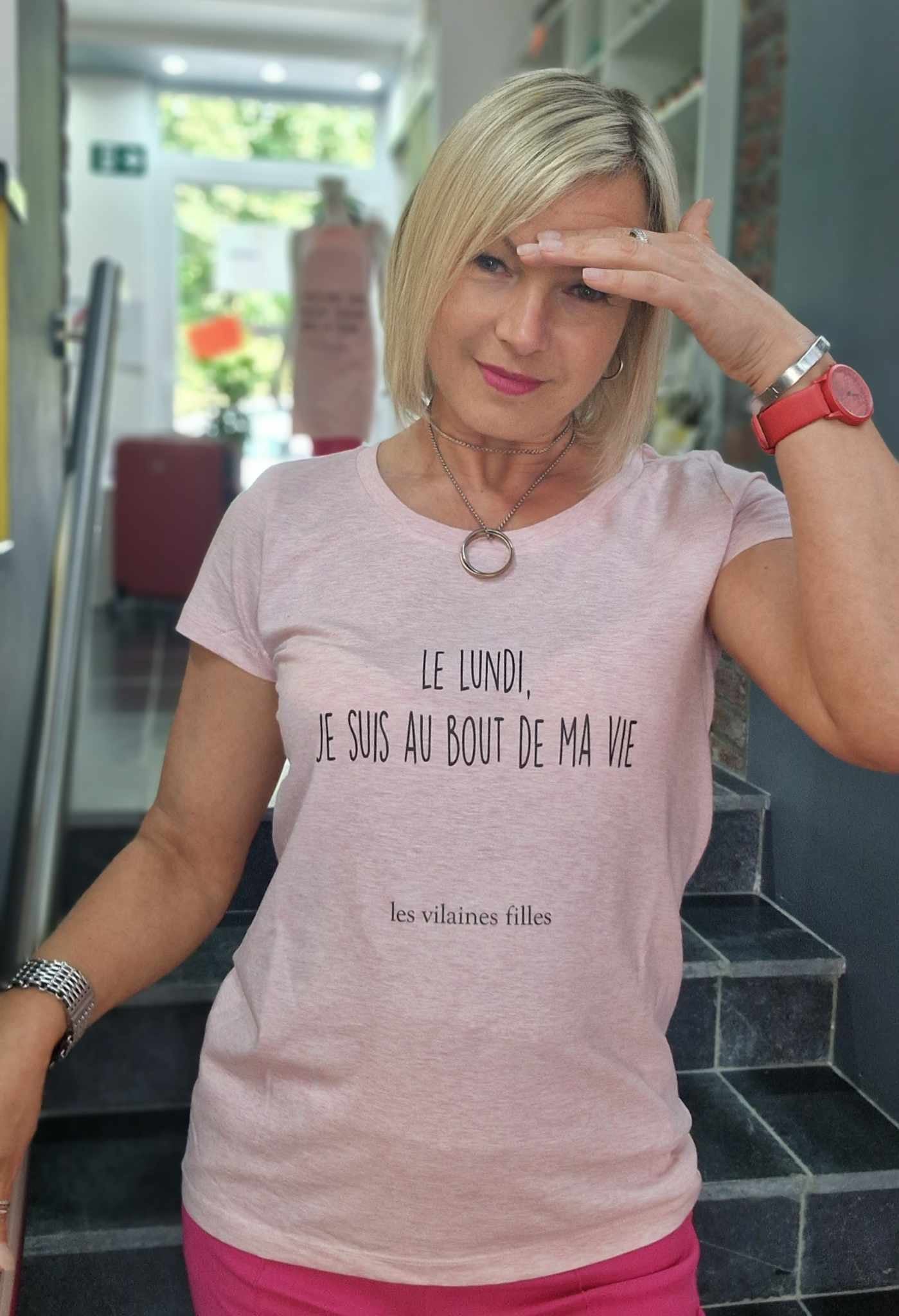 T-shirt « Le lundi, … »