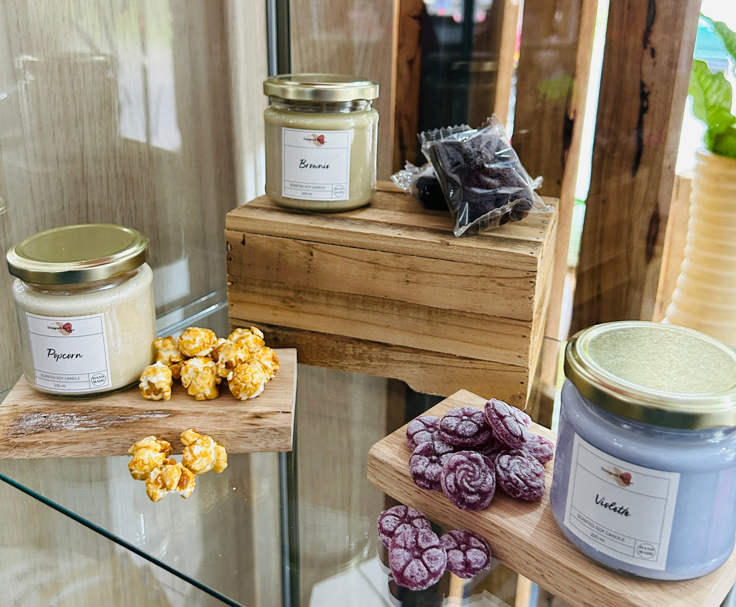 Bougie « Violette »