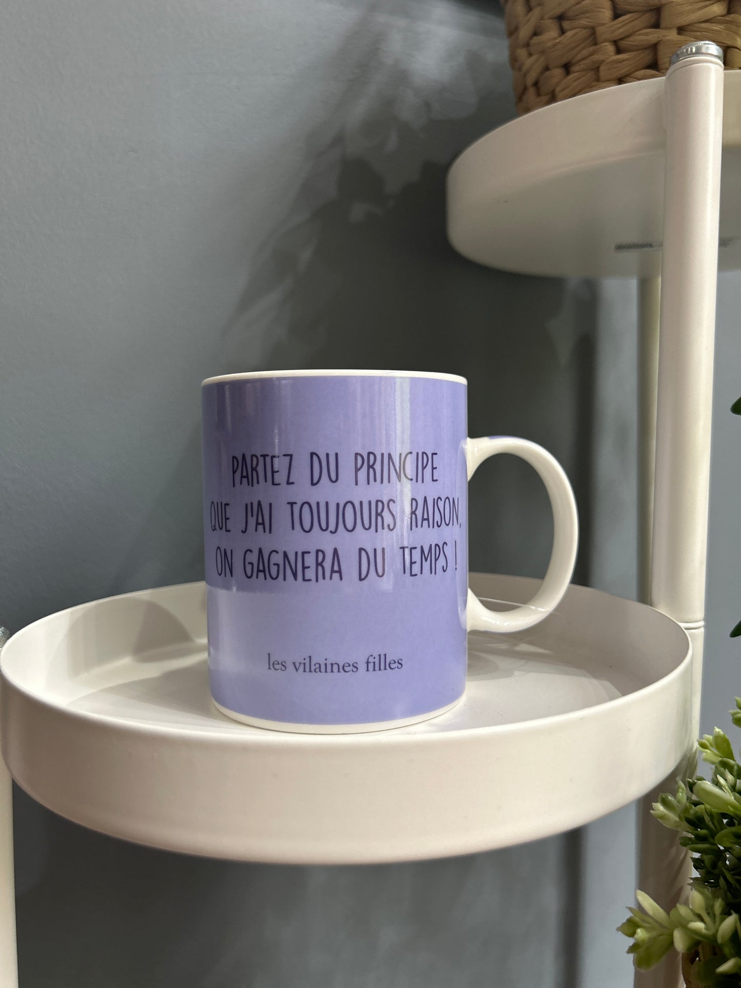 Tasse « Partez du principe,… »