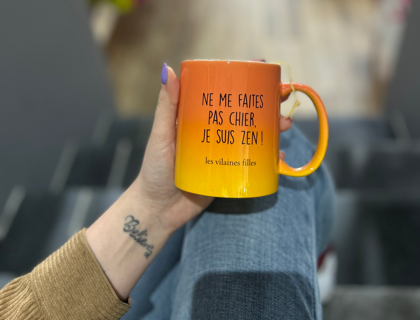 Tasse « Ne me faites pas chier,… »