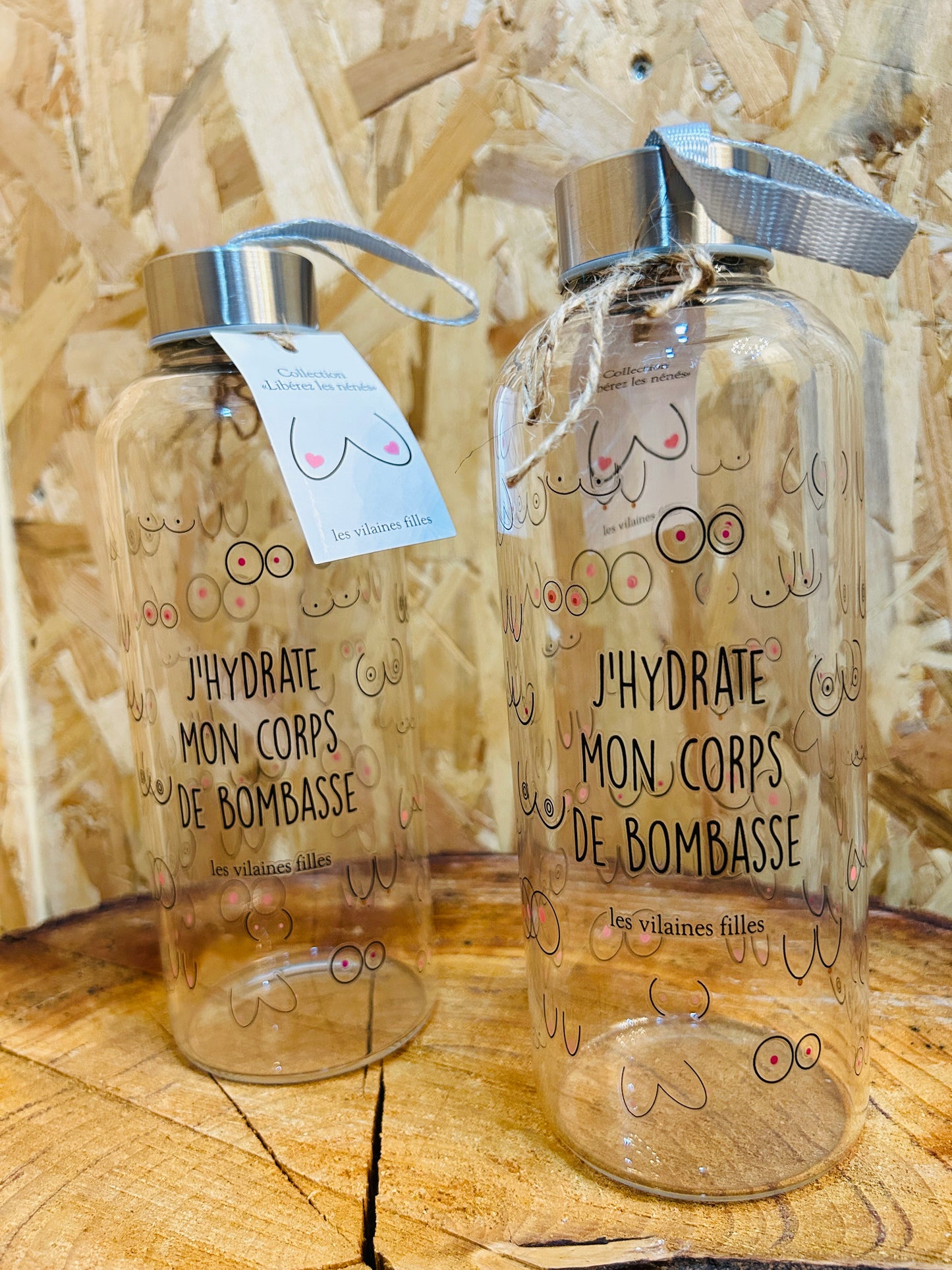 Gourde « J’hydrate mon corps de bombasse »