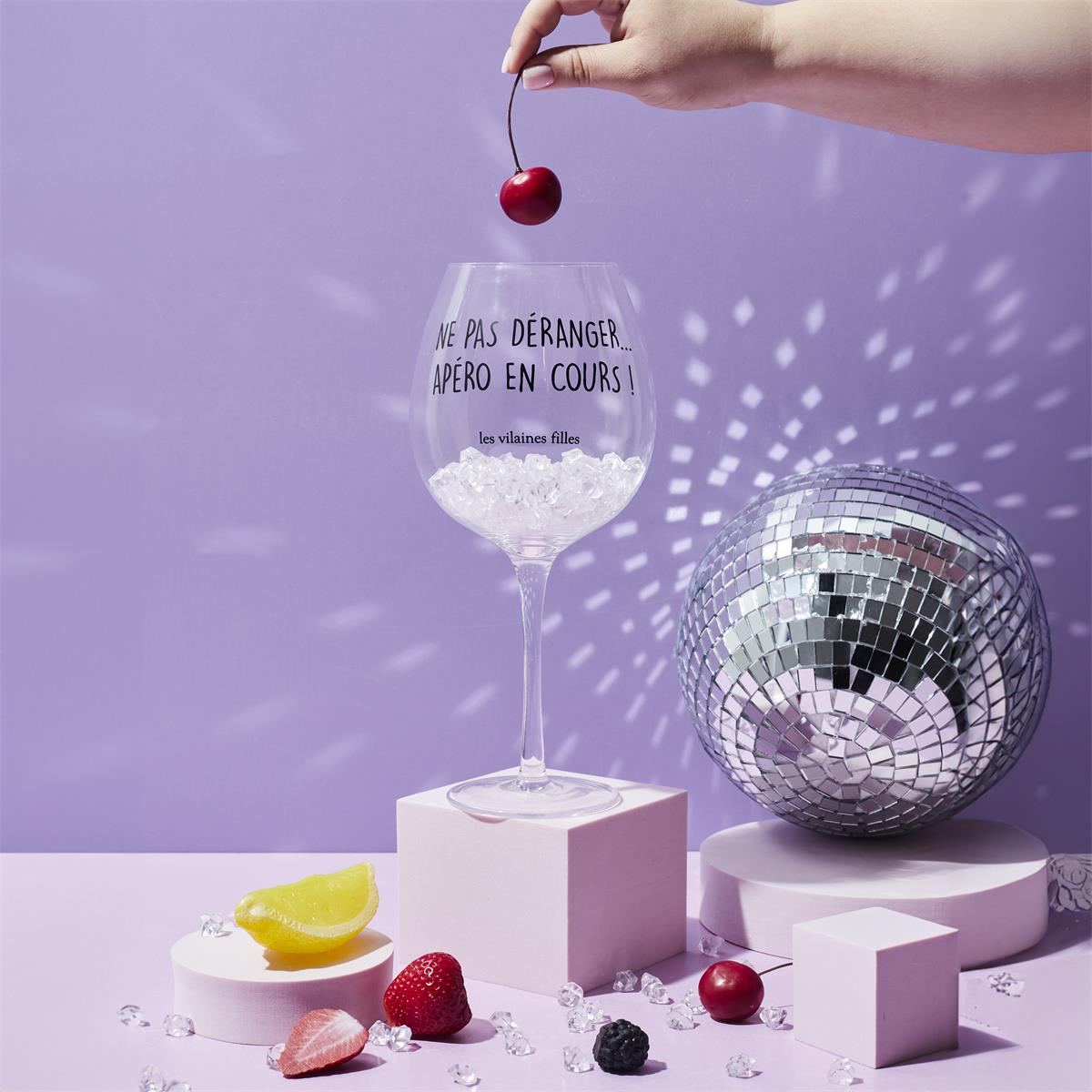 Verre à vin XL « Ne pas déranger… »