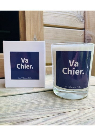 Bougie « Va chier »