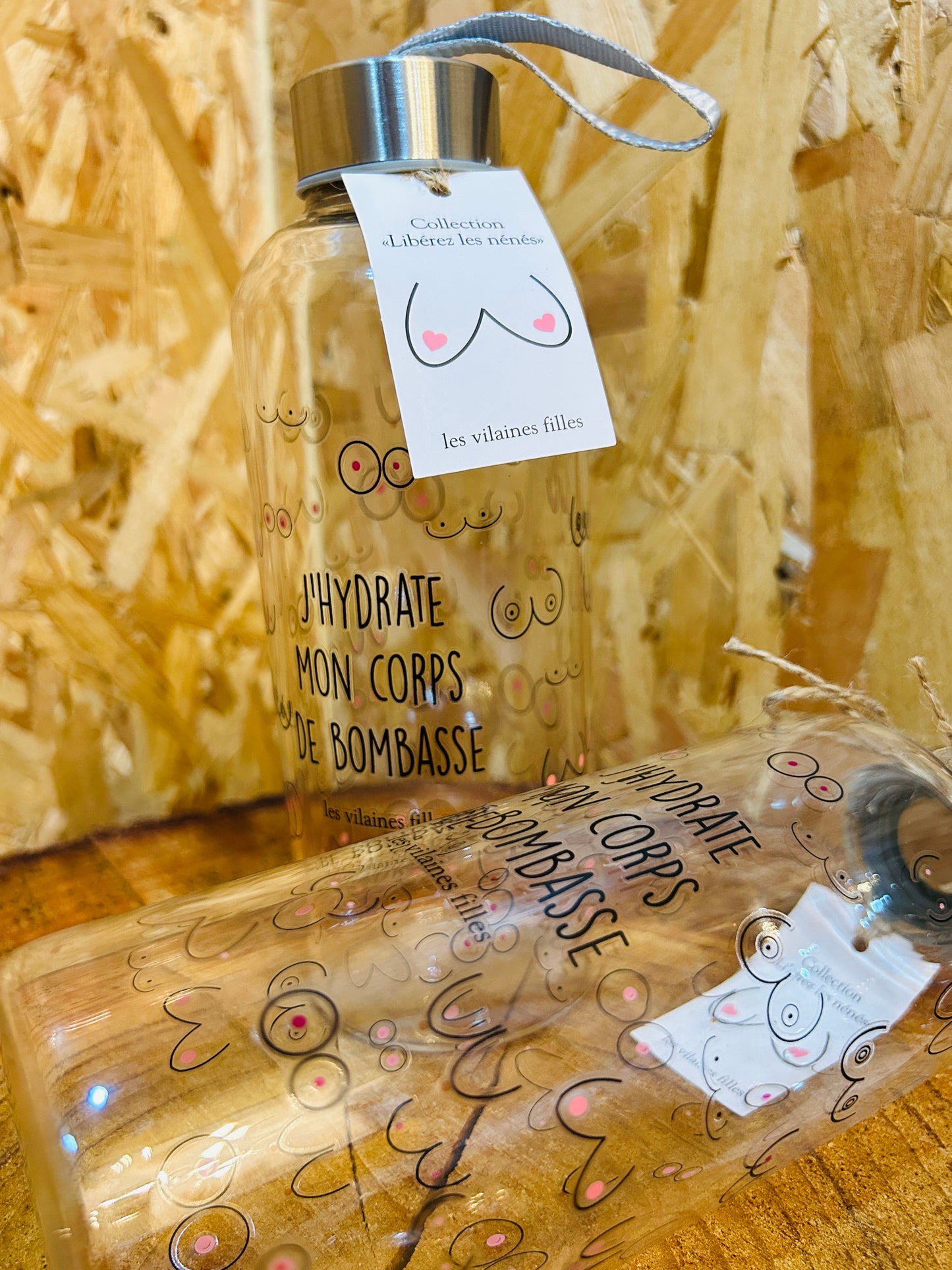 Gourde « J’hydrate mon corps de bombasse »