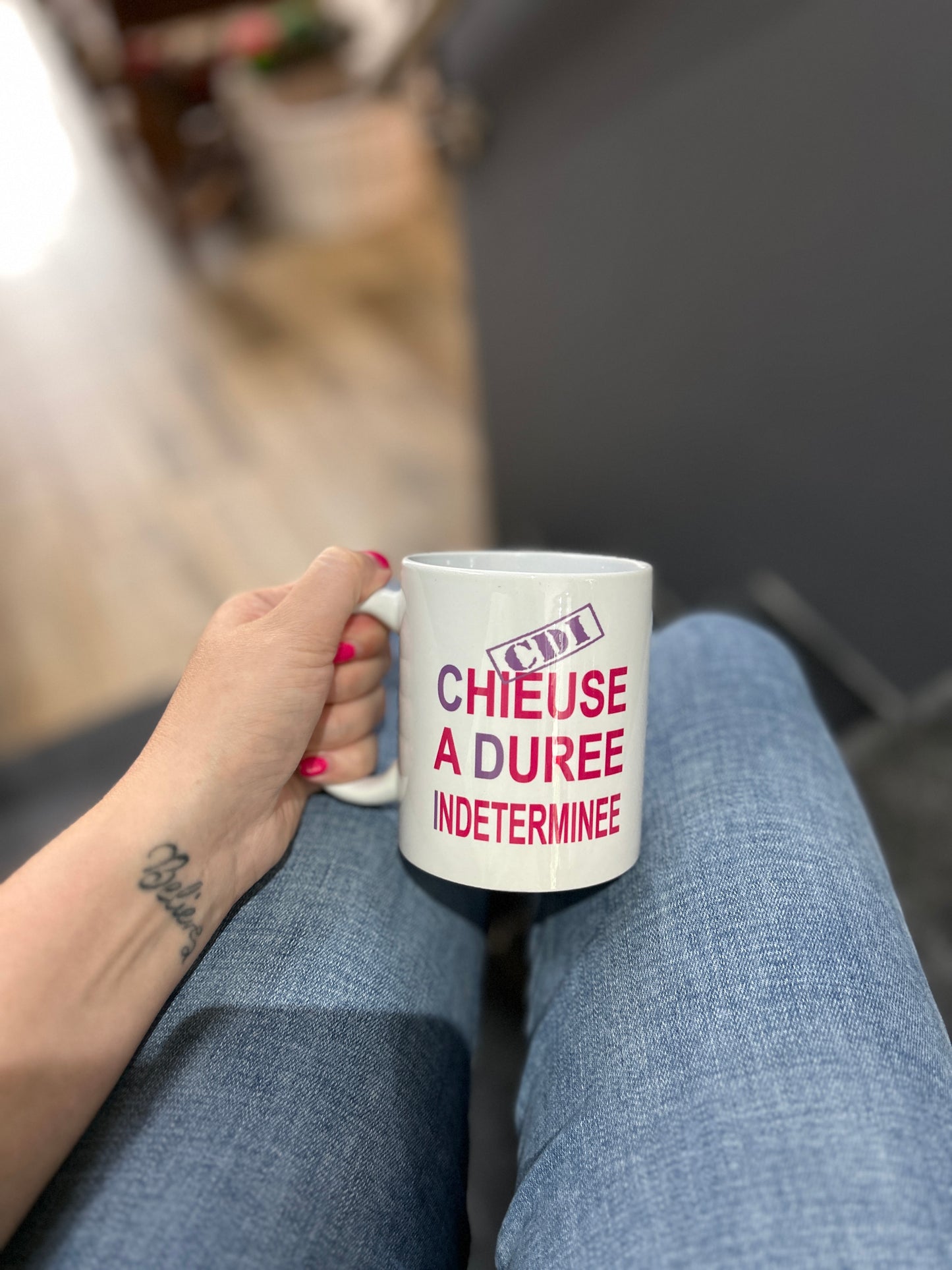 Tasse « CDI : chieuse… »