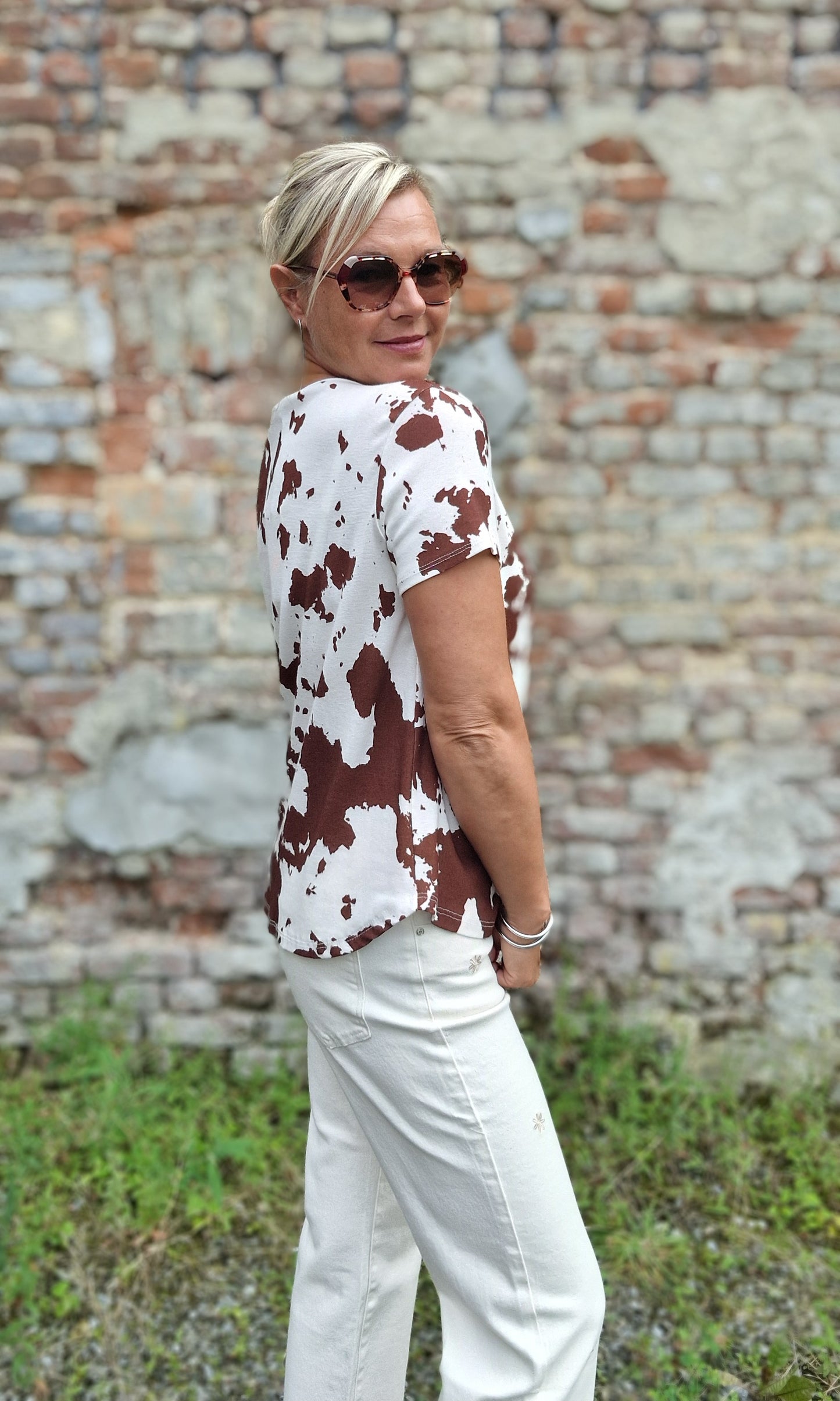 Tee-Shirt tache vache