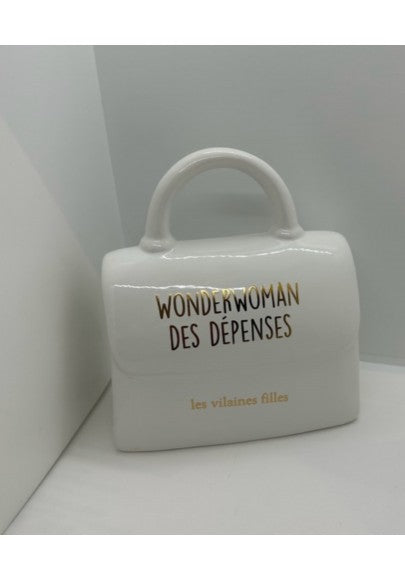 Tirelire sac à main