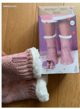 Chaussettes « Moumoute addict »