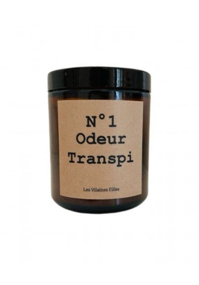 Bougie "Odeur de transpi"