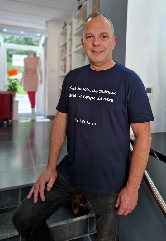 T-shirt "Pas besoin de cheveux..."