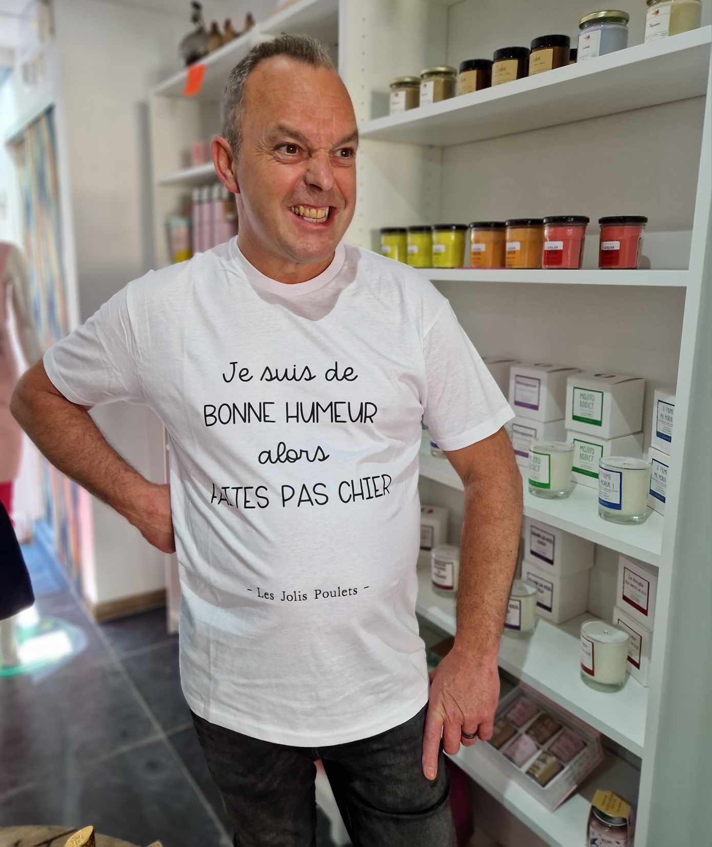 T-shirt "Je suis de bonne humeur..."