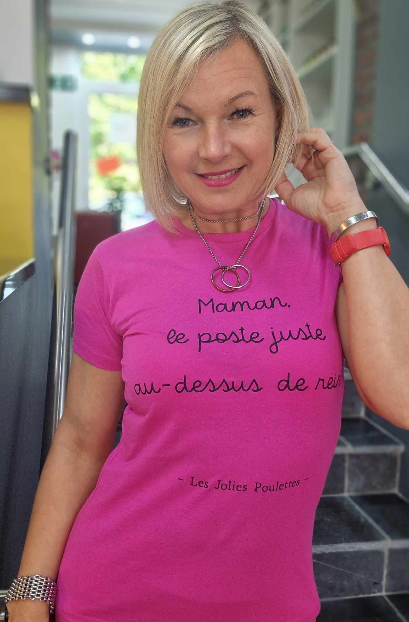 T-shirt "Maman, le poste ..."