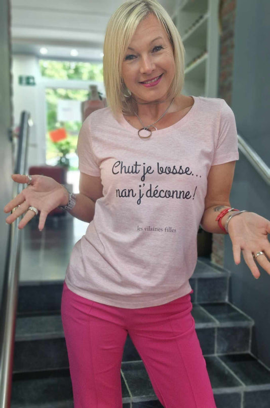 T-shirt « Chut, je bosse,… »