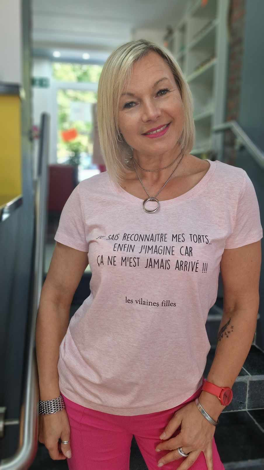 T-shirt « Je sais reconnaître mes torts,… »