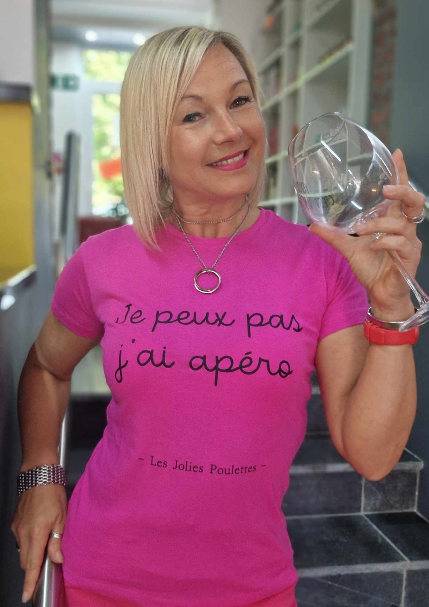 T-shirt "Je peux pas, j'ai apéro"