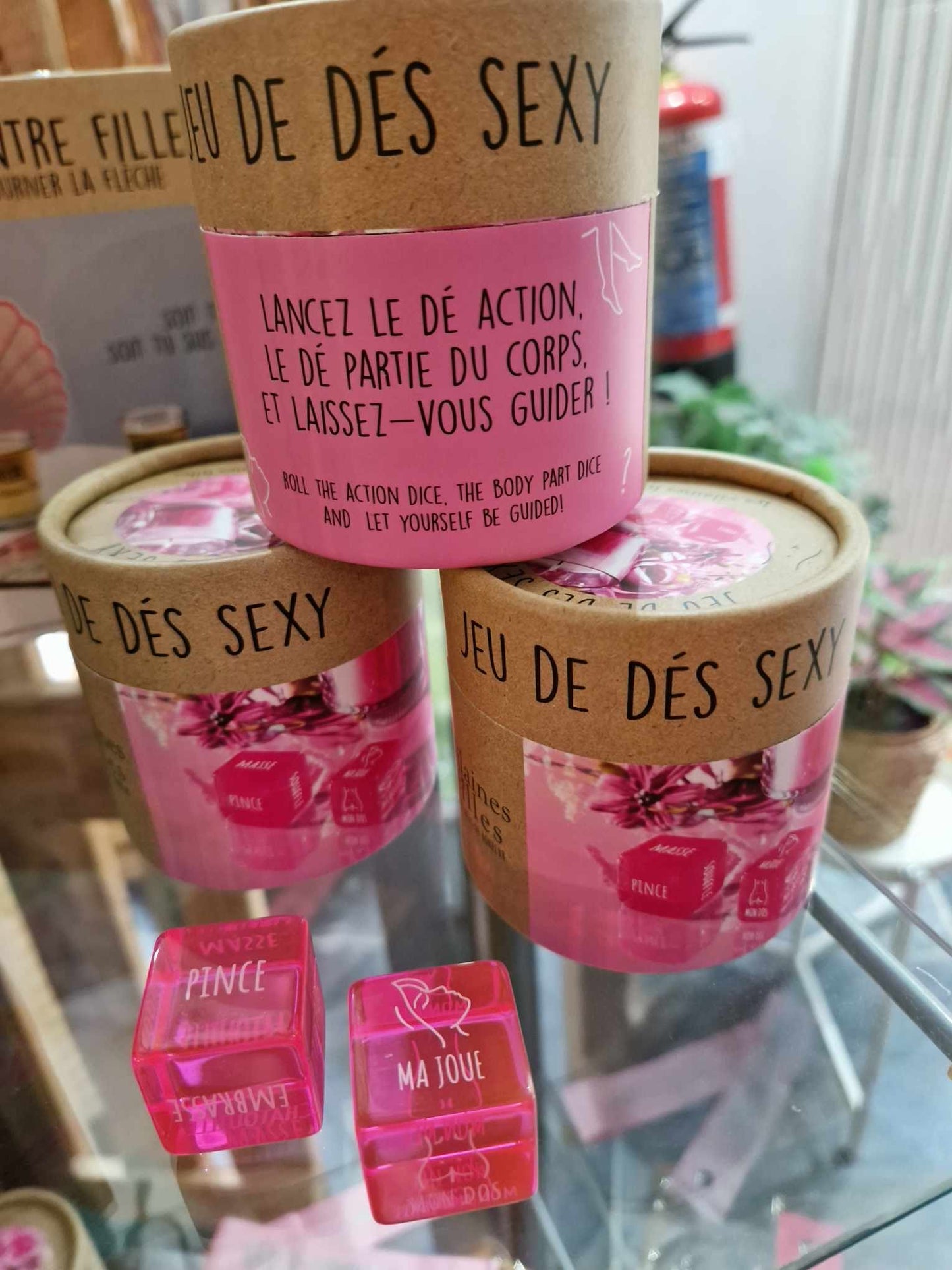 Jeu de dés sexy