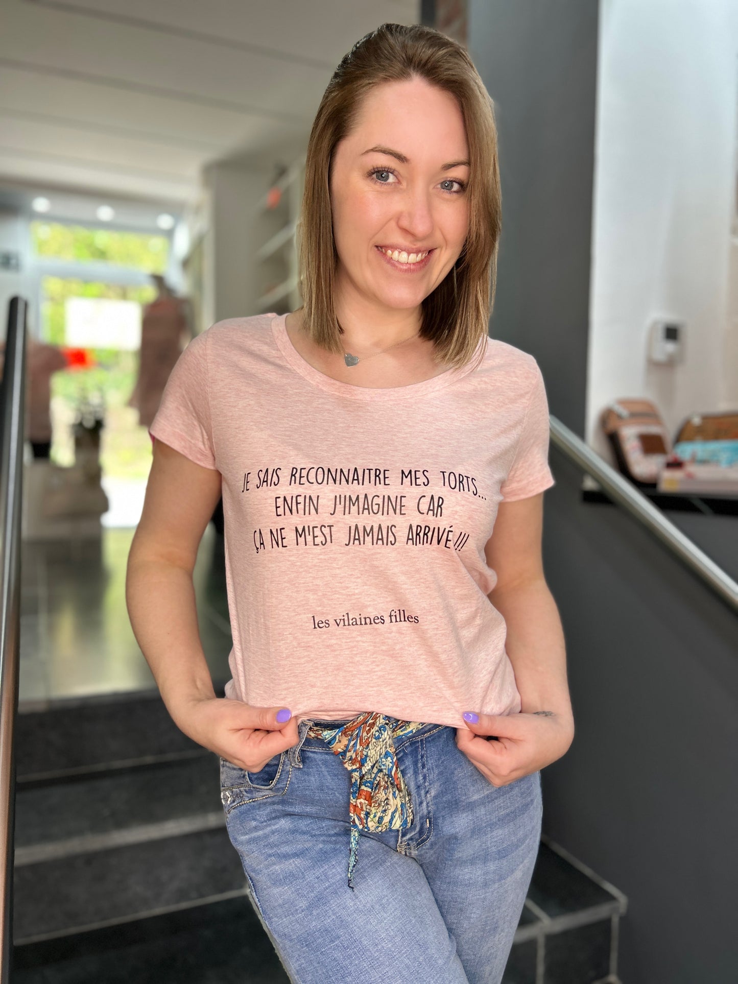 T-shirt « Je sais reconnaître mes torts,… »