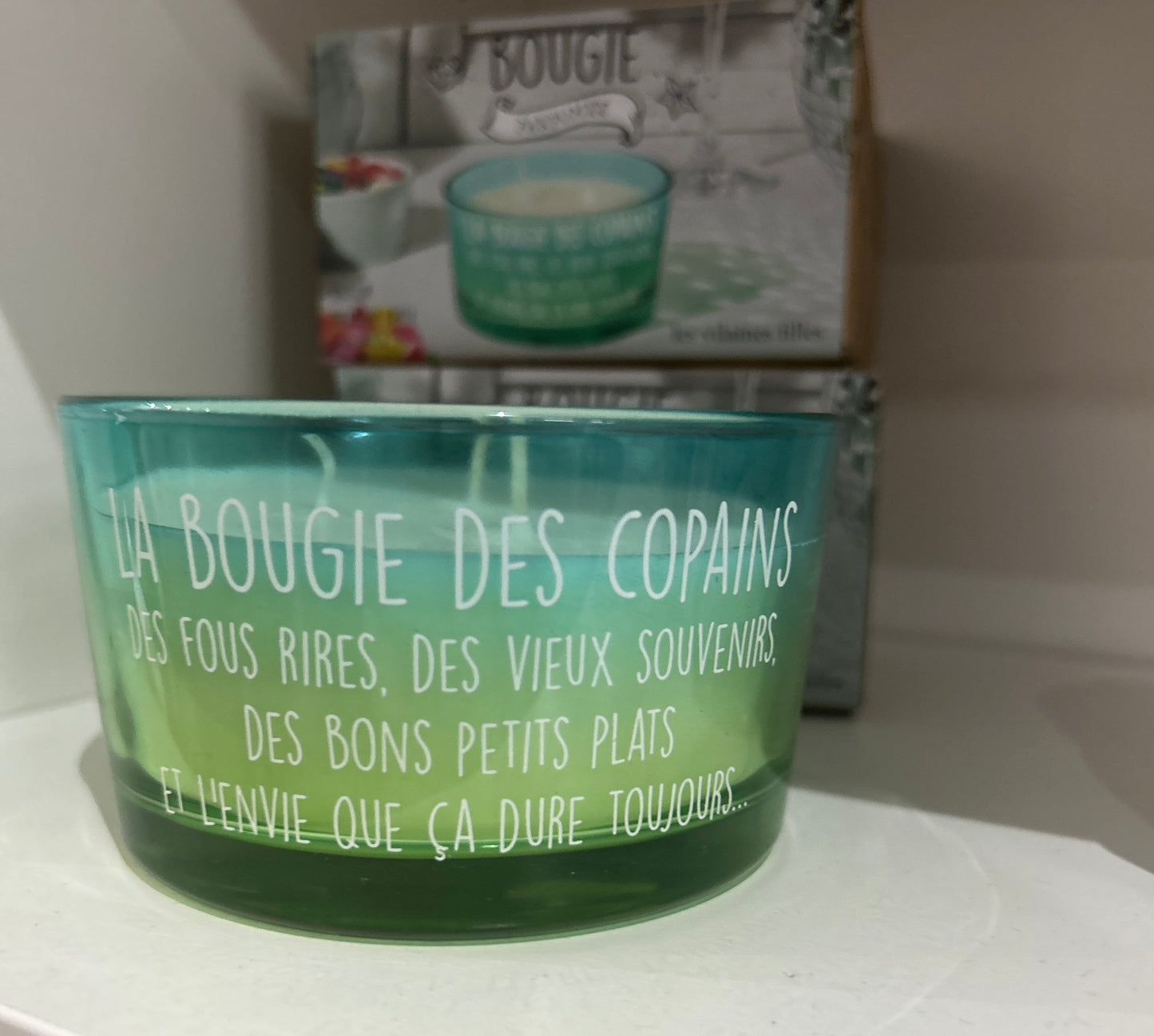 Bougie « Le bougie des copains »