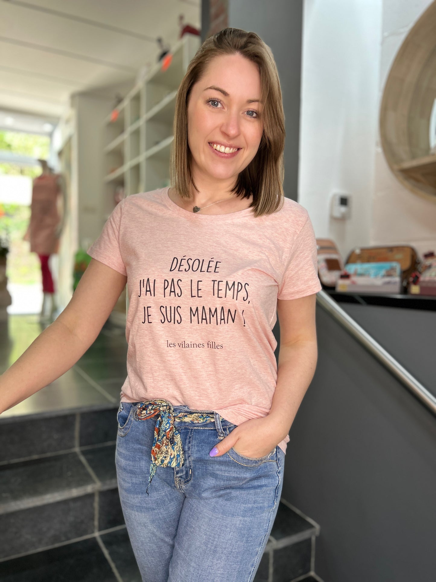 T-shirt « Désolé j’ai pas le temps,… »