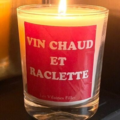 Bougie vin chaud et raclette