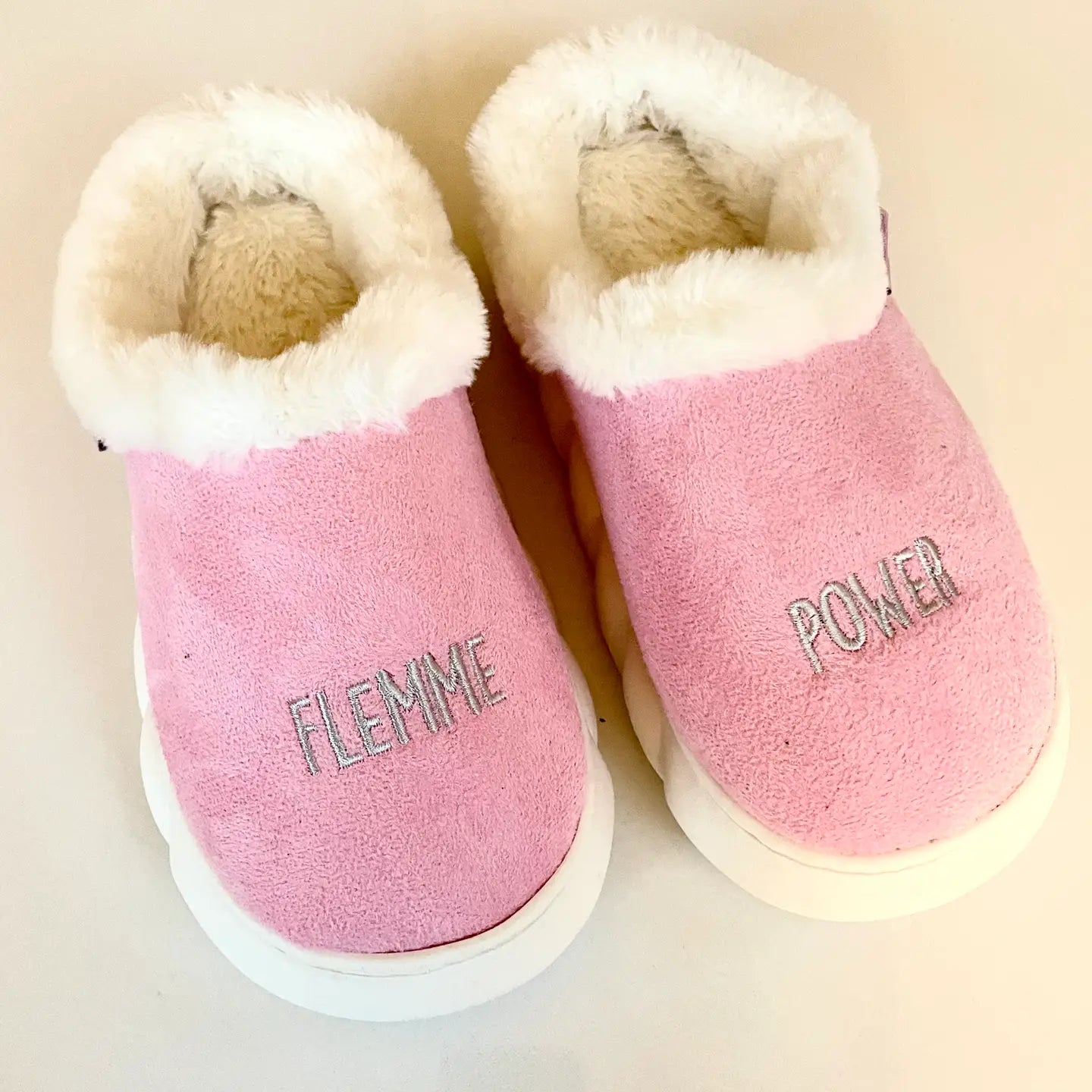 Pantoufles « Flemme power »