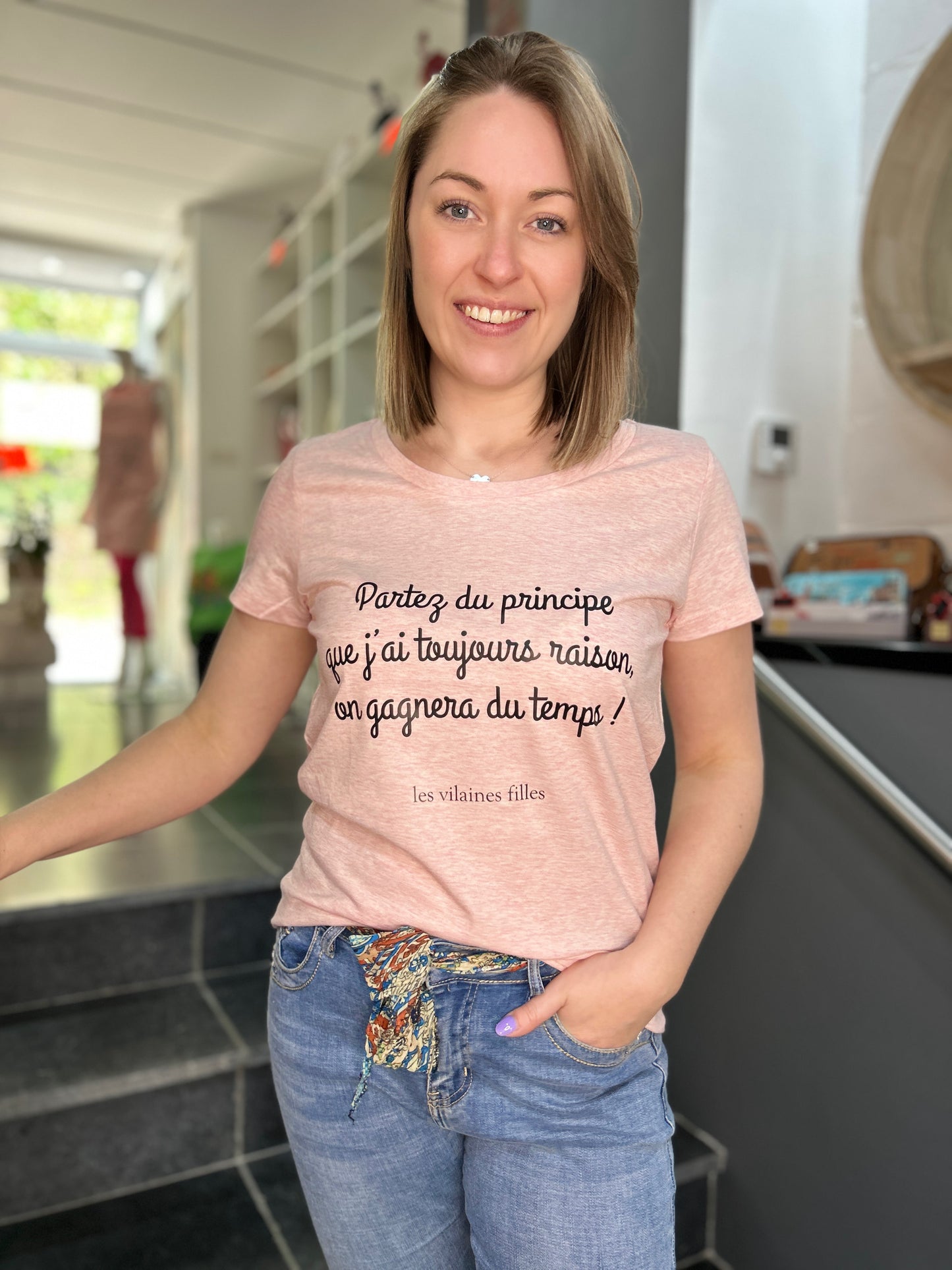 T-shirt « Partez du principe,… »