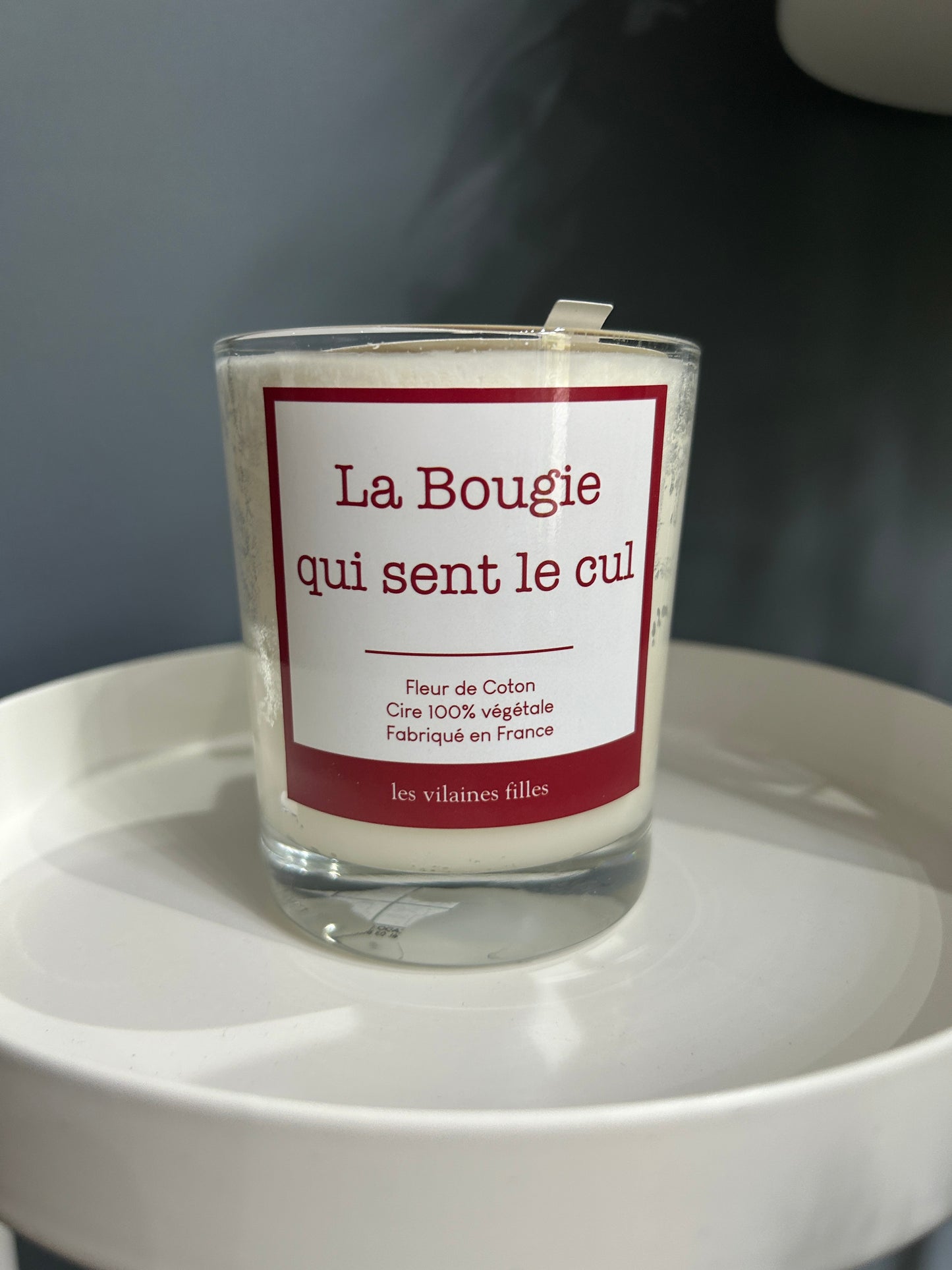 Bougie « La bougie qui sent le cul »