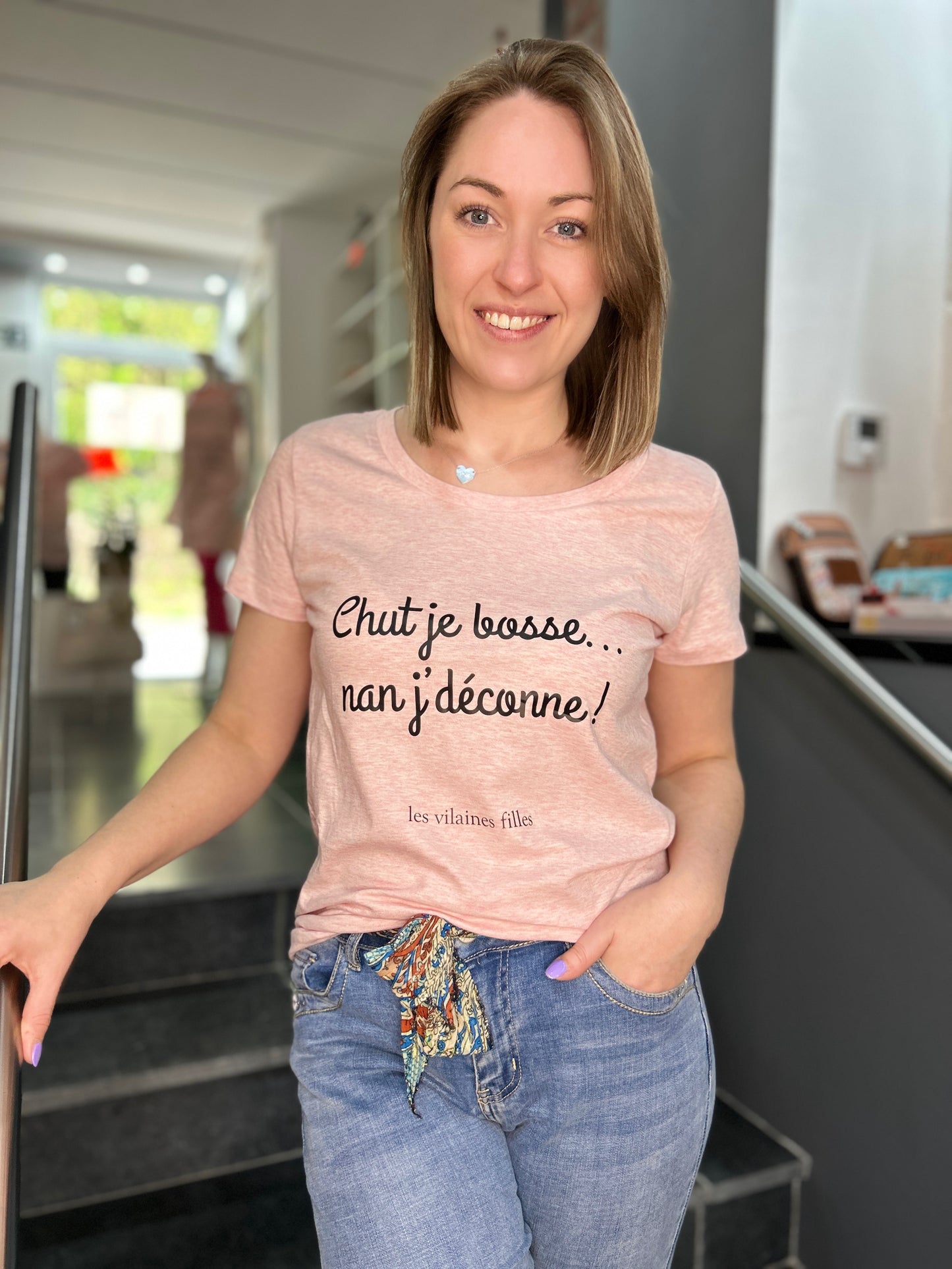 T-shirt « Chut, je bosse,… »