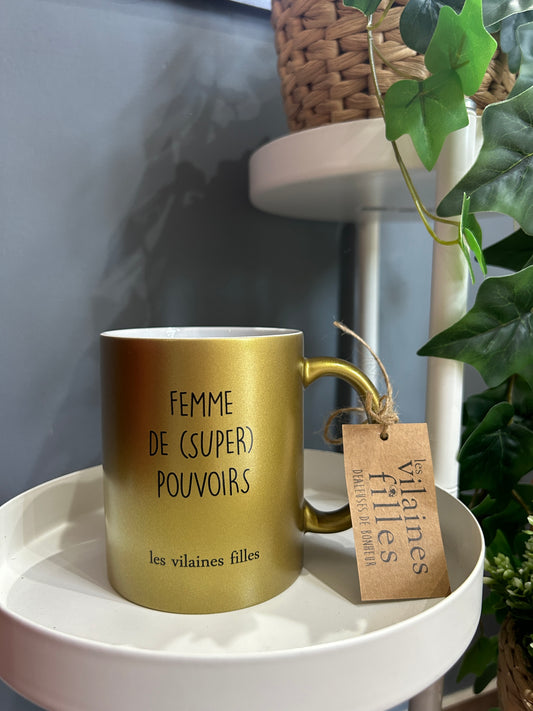 Tasse « Femme de (super) pouvoirs