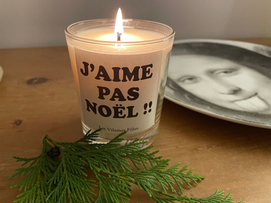 Bougie J’aime pas Noël