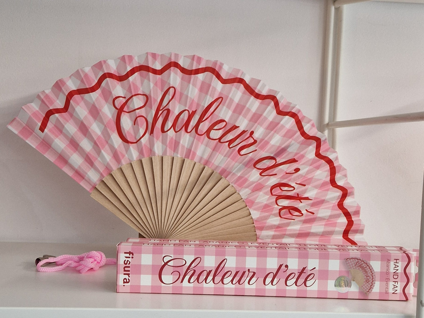 Éventail « Putain de chaleur » "Chaleur d'été"...