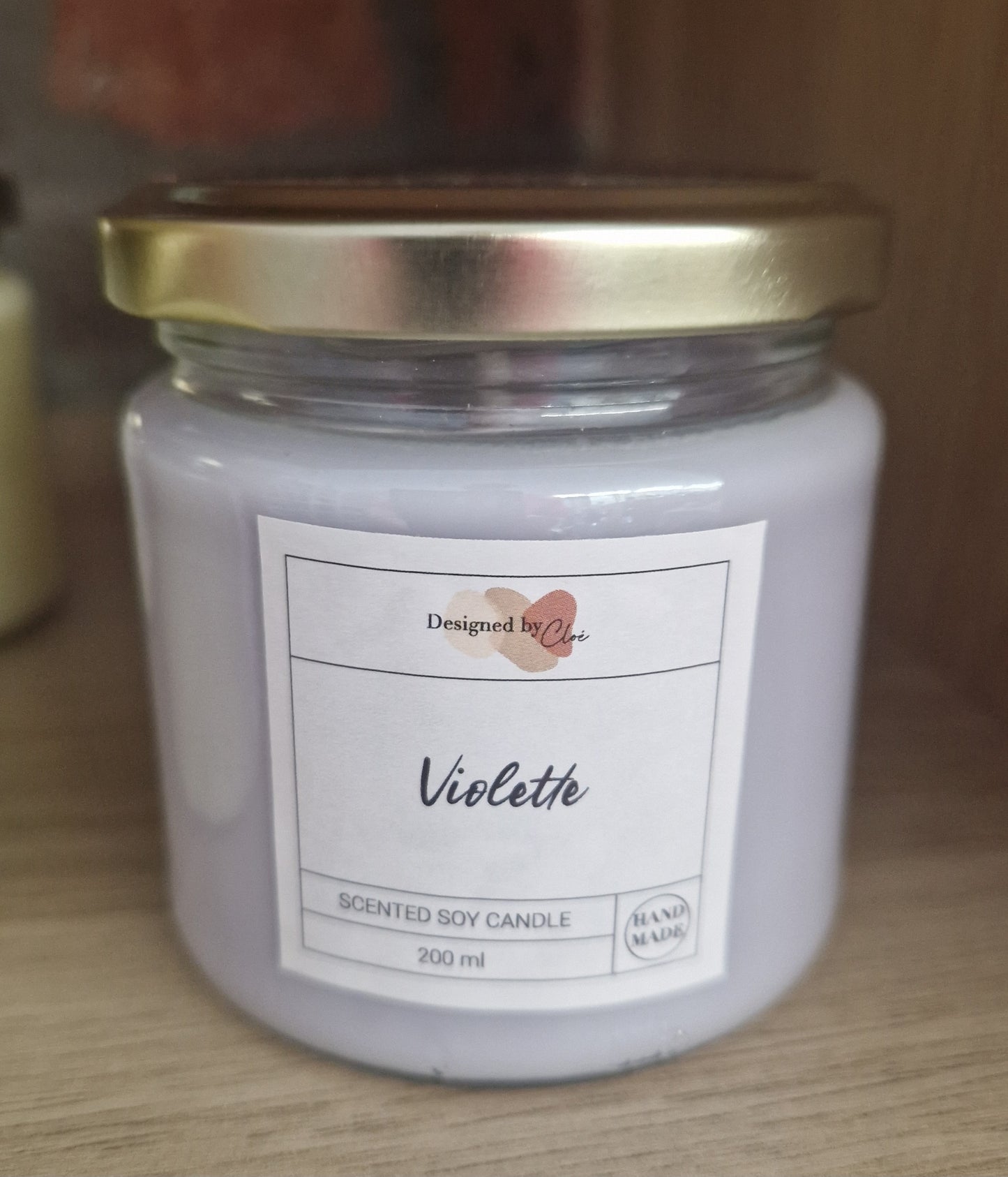 Bougie « Violette »