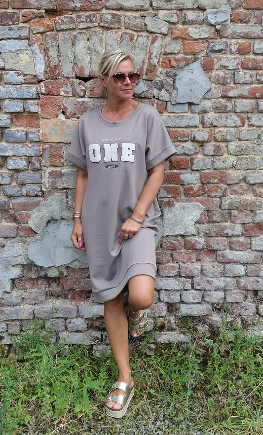 Robe mi longue "Sweat"